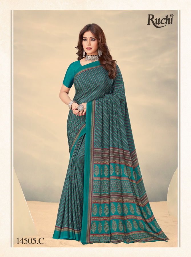 Ruchi Vivanta Silk Hit 10 Wholesale Printed Daily Wear Sarees